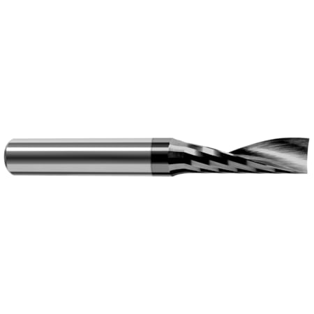 Harvey Tool End Mill for Plastics - Single Flute - Square, 0.0312" (1/32), Material - Machining: Carbide 51431-C4